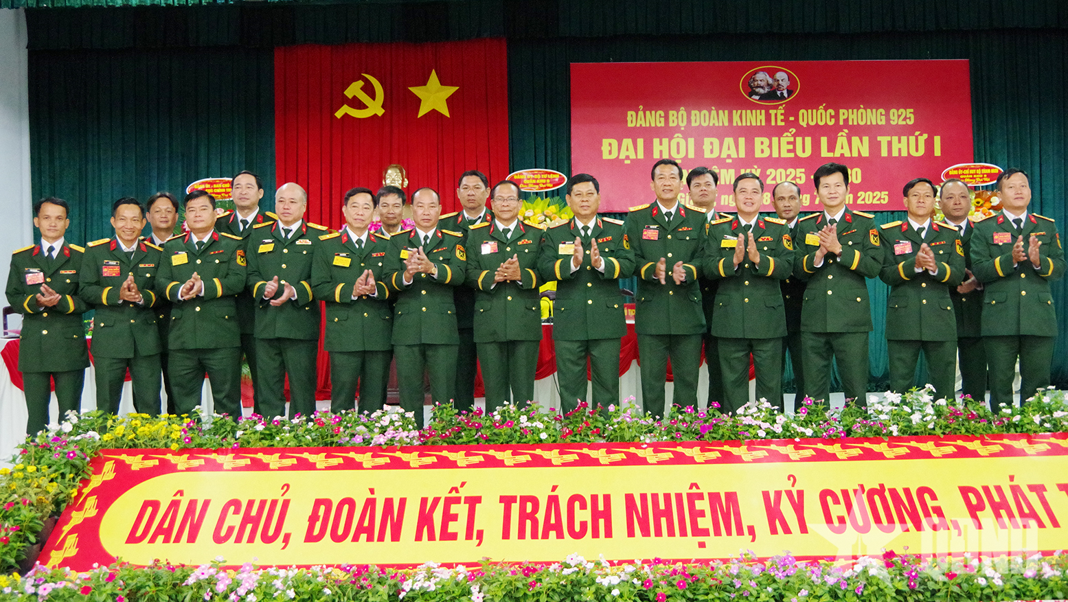 Đoàn Kinh tế-Quốc phòng 925 tổ chức Đại hội Đại biểu Đảng bộ 

